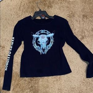 Ladies Harley Davidson crop